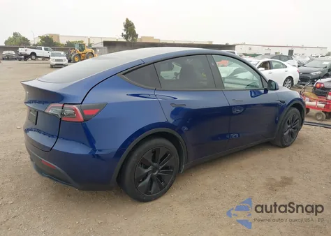 2025 Tesla Model Y Long Range Dual Motor All-Wheel Drive из США, поврежденный, VIN 7SAYGDED3SF277217